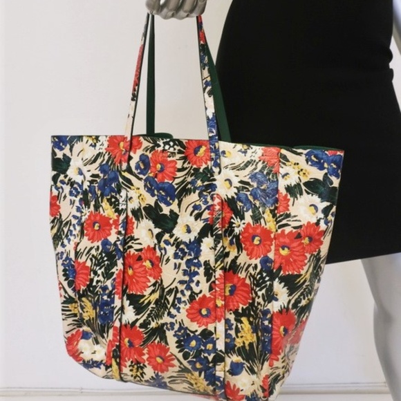 Balenciaga Handbags - Balenciaga Everyday Floral Animation Tote